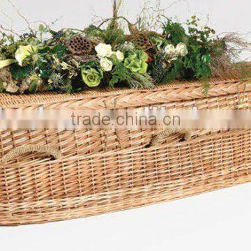 wicker basket for storage /wicker coffin