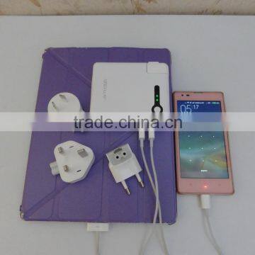 Universal Wall Charger With Battery Power Bank Travel Charger HY-UP015 AC Plug 100v to 240v photo-4