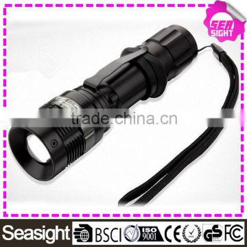 Hunting torch light rainproof, 120lm corrosion-proof high power led torch light