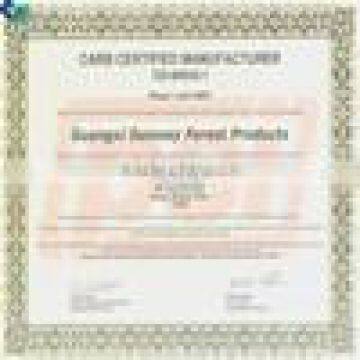 CARB Certificate of MDF