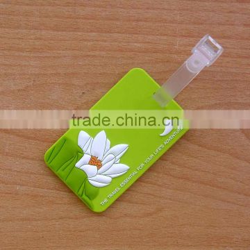 Beautiful eco-friendly plastic luggage tag_pvc tag_13120-01