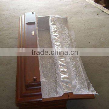 cheap funeral coffin with water painting