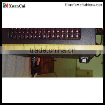 Outdoor Double Sides Red Color RF Wireless Communication P10-16x96R LED Advertising Screen Price photo-5