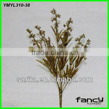 hot sale 15.7 inch height and 7 branches christmas decorative flowers