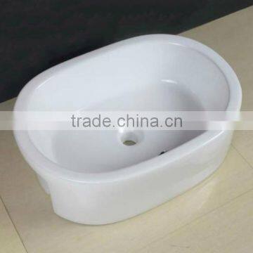 YL48024 High quality ceramic toilet hand wash /art basin