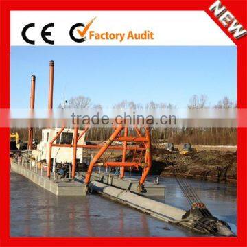 New cheap suction dredger with cutter