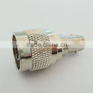 RF adapter N male to BNC female coaxial connector