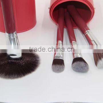 Quality Preminum Synthetic Hair 12 Piece Makeup Cosmetic Brush Set With Cylinder Case photo-3