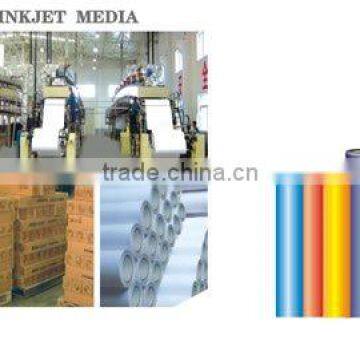 Solvent printing adhesive vinyl
