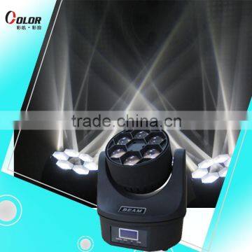 2015 new 6*15W RGBW bee eye led stage beam moving head light stage concert