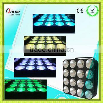 16x30W RGB 3 in 1 COB led matrix led strobe light stage light