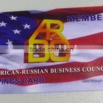 Custom Plastic Membership IC Cards