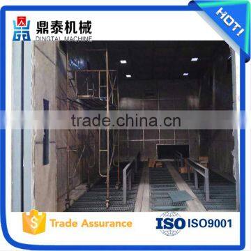 Improve environment sand blasting room, used in locomotives