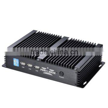 Partaker I3 Fanless Industrial Mini Pc 2 COM Black Color With Intel i3 4005u 4010u 5005u i5 4200u 4230u Core i3 i5 Mini pc photo-2