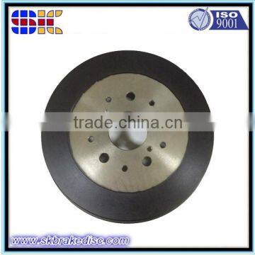 custom high quality car automobile brake drums and pads