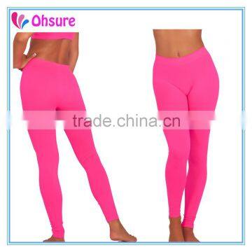 supplex/spandex dry fit yoga leggings for women