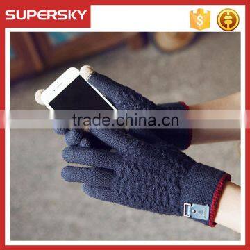 V-344 Fashion warmer men gloves touch screen gloves magic golves for mobile phone