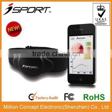 iOS and Android Bluetooth mobile phone strap / Heart Rate monitor chest strap