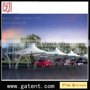 China factory PVDF Cover Q235 Steel wedding pagoda tent Guarantee year 10years permanent structure