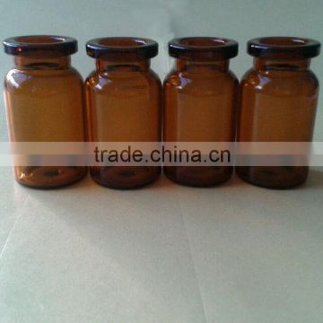 6R pharmaceutical glass vials amber and clear color