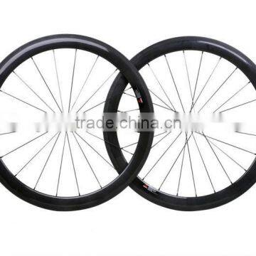 700C 50mm Clincher Carbon Road Bike Rim OEM, 21mm 23mm 25mm width U shape 50mm carbon clincher 50C Wheelset Rim