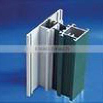 Powder Coating surface Aluminum Extrusion Alloy Profiles For Windows And Doors