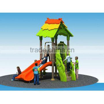 Mini green-forest style outdoor playground nursery school with 12 optinal sizes