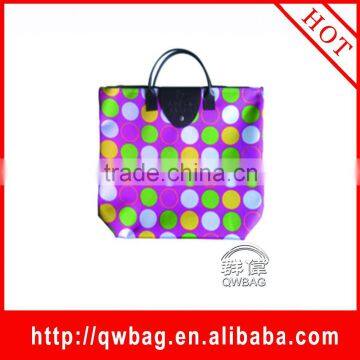 Guangzhou factory direct sell reusable cheap nylon foldable shopping bag for promotion