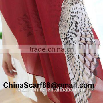 Wholesale Owl Print Scarf photo-4