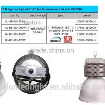 100w Led High Bay Meanwell Driver CE RoHs Ufo Led High Bay Light100w Led Replacement of 400w Hps photo-4
