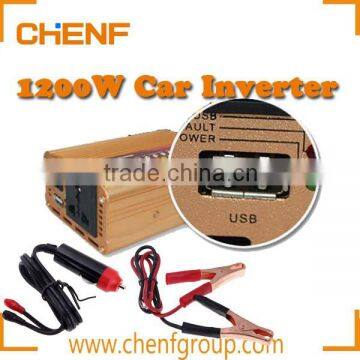 CE Approval Cheaper DC to AC 300W/500W/800W/1000W/1200W/1500W Power Car Inverter Converter