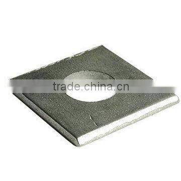 Zinc plated square hole washer