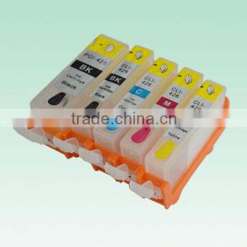 PGI-425PGBK CLI-426BK C M Y Refillable Ink Cartridge For 425 426 Canon PIXMA MG8140 6140 5240 IP4840 IX6540 MX884 Printer