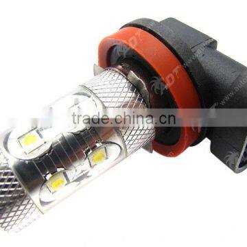 H11 Super White Headlight High Power Genuine Crep 50W LED Light Bulb photo-2