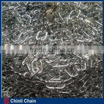 DIN Medium Link Chain, DIN764 Standard Light Galvanized Normal Welded Point Link Chain,High Strength Hoisting Link Chains