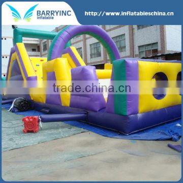 China manufacturer kids waterproof outdoor obstacle course equipment