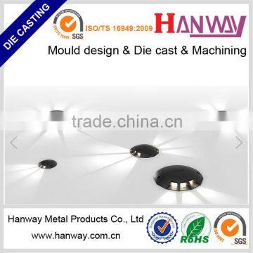 china manufacturer cnc machining parts aluminum die casting lighting fixture led housing for lamp cover                        
                                                Quality Choice