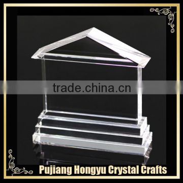 K9 house shaped crystal blank