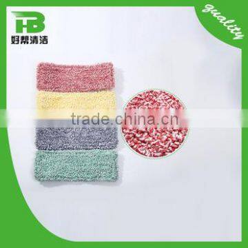 Custom colors twist microfiber mop head, Easy And Convenient raw material mop