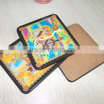 MDF coaster/cork coaster, cup coaster