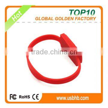 silicone usb bracelet usb flash drive bracelet