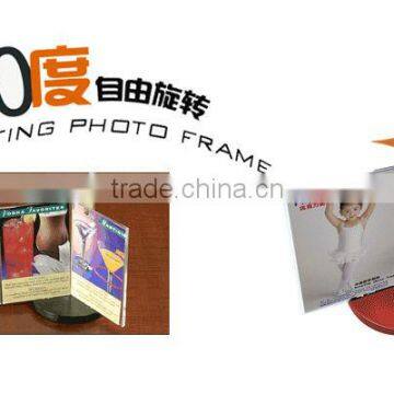 acrylic ROTATING PHOTO FRAME