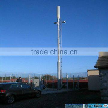 Q235 Steel galvanized 15m 20m 30m high mast pole factory