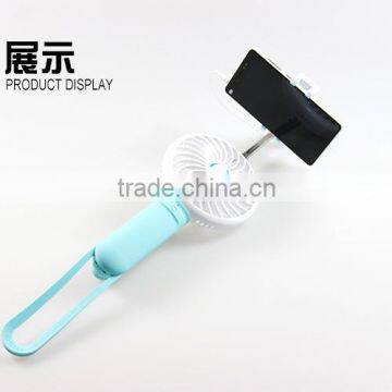 2016 Newest Fashion Design 3 in 1 Selfie Power Bank Fans,selfie Monopod Sticker Fans photo-4