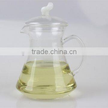 China New Arrival Mouth Blown Heat Resistant High Borosilicate Glass Pitcher With Unique Shape Glass Lid