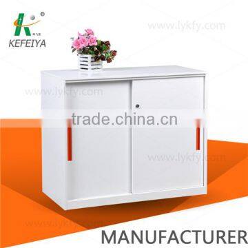 2 tires sliding door steel storage cabinet