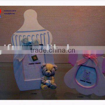 Polyresin feeding-bottle photo frame, polyresin picture frame