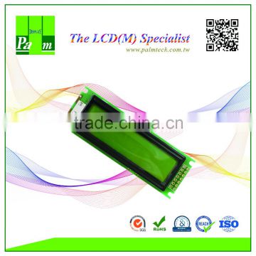 1602 yellow green 16X2 chip on board display lcd module