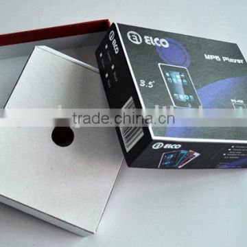 Top and base paper box with inner tray for Mp5/Mp5 packing paper box/Electronic Packing Paper Boxes