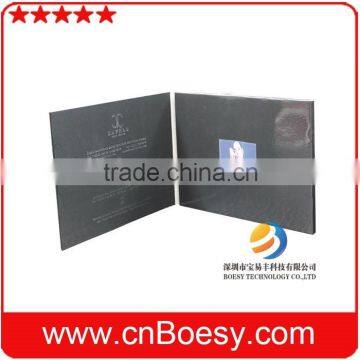 cheap lcd video brochure for business customized advertising promotion